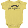 mustache Baby Onesie