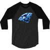 diamond blu 3/4 Sleeve Shirt