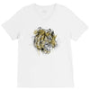 tiger roar scratch V-Neck Tee