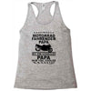 motorrad papa Racerback Tank