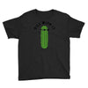 dill with it black logo Youth Tee