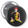 the joker ronald mcdonald Pin-back button