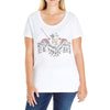 hawks leader Ladies Curvy T-Shirt