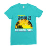 made in 1986 all original parts Ladies Fitted T-Shirt