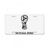 russia 2018 License Plate