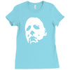 halloween mask Ladies Fitted T-Shirt