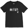 eat sleep climb   2 climbers distressed V-Neck Tee