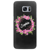 Floral Baby Name Samsung Galaxy S7 Edge