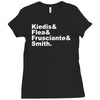 kiedes flea frusciante smith Ladies Fitted T-Shirt