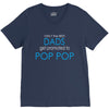 best dad get promoted to pop pop V-Neck Tee
