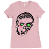 punk zombie baseball Ladies Fitted T-Shirt