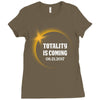totality is coming 2400x3200 Ladies Fitted T-Shirt