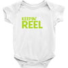 keepin' it reel Baby Bodysuit