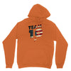 team 10 american flag Unisex Hoodie