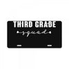 third grade squad License Plate