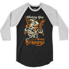 scary krampus 3/4 Sleeve Shirt