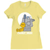 peanut wars Ladies Fitted T-Shirt