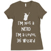 not a nerd Ladies Fitted T-Shirt