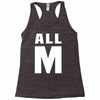 All M Racerback Tank