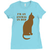 im an animal in bed Ladies Fitted T-Shirt