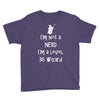 not a nerd Youth Tee