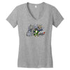 rock trainer Women's V-Neck T-Shirt