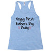 Happy First Father's Day Daddy Racerback Tank