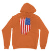 sa distress flag cool american Unisex Hoodie