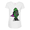 cannabis Maternity Scoop Neck T-shirt