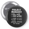 Project Manager Pin-back button