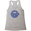 ghost in the shell laughing Racerback Tank