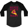 slice slice baby pizza tee 3/4 Sleeve Shirt
