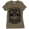 Things Better 1963 Age Approach Magnificent Ladies Fitted T-Shirt
