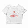 CHECK MEOWT CAT Crop Top