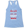 There's This Boy Who Stole My Heart He Calls Me Wife Racerback Tank