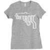 detroit city smoking gun Ladies Fitted T-Shirt