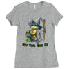 get your geek on! Ladies Fitted T-Shirt