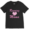 running mama V-Neck Tee