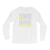 forwar ever backwards never Long Sleeve Shirts
