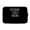 b please unicorn Laptop sleeve