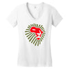 africa lion power cool Women's V-Neck T-Shirt