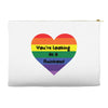 You're Looking At A Rainbow Accessory Pouches