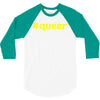 hashtag queer 3/4 Sleeve Shirt
