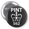 british pint funny Pin-back button