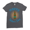 happy father's day Ladies Fitted T-Shirt