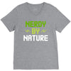 nerdy by nature V-Neck Tee