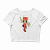 red panda Crop Top