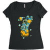 space cat Women's Triblend Scoop T-shirt