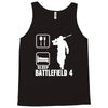 eat sleep battlefield 4, funny Tank Top