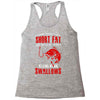 short and fat Racerback Tank